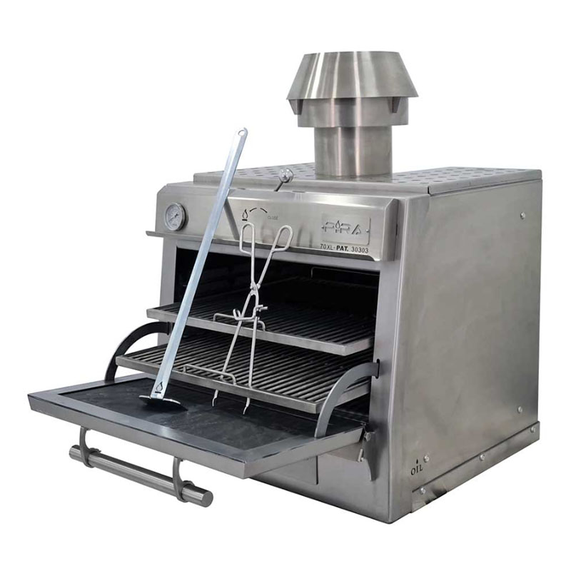 Pira Horno Brasa 70 XL Silver SD