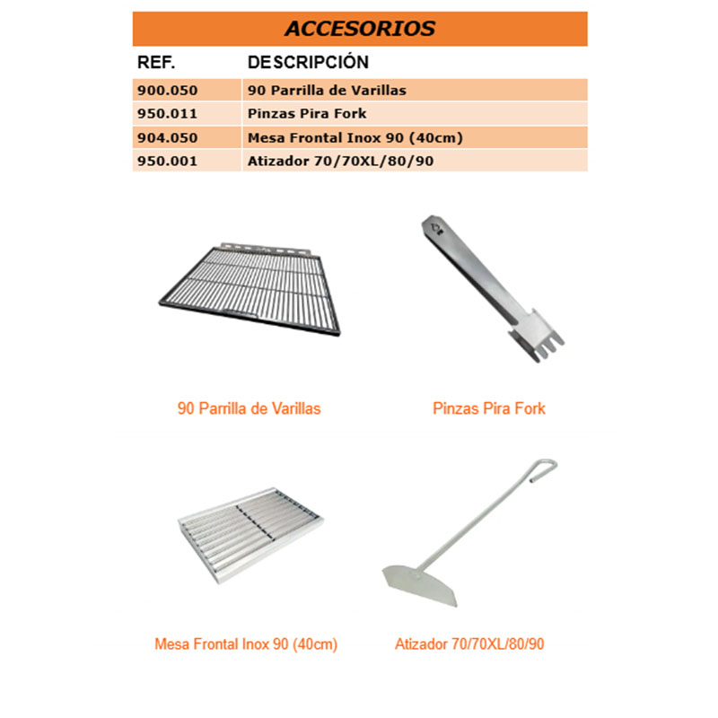 Pira Horno Brasa 90 D Lux