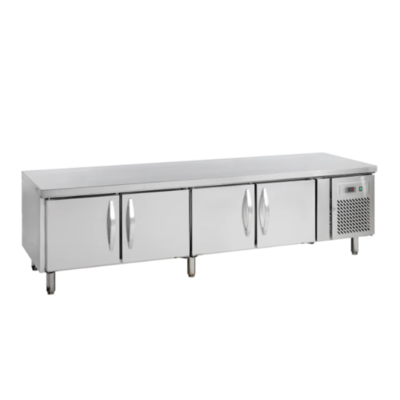 Bajo Mostrador GN1/1 con 4 Puertas - 370 Litros