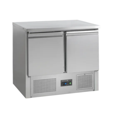 Mesa Fría Saladette GN1/1 con 2 Puertas - 260 Litros