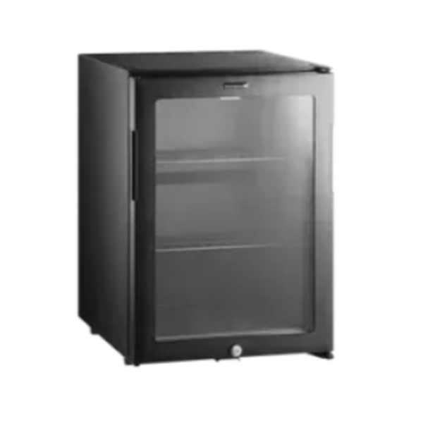 Minibar Refrigerado con Puerta de Cristal - 36 Litros