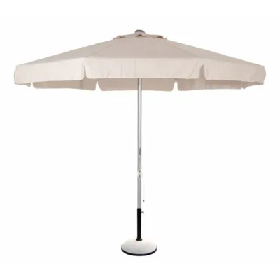 Parasol Terraza de 3 metros de Diámetro Color Crudo  NUBE