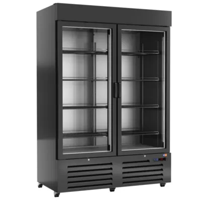 Armario Refrigerado Supermarket 2 Puertas Cristal