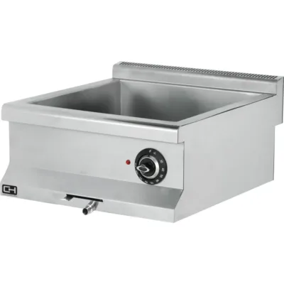 Baño María Capacidad 1-GN1/1 + 2-GN1/4 (No Incluidas)