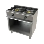 Cocina a Gas con Mueble de 2 Fuegos 8+8 Kw