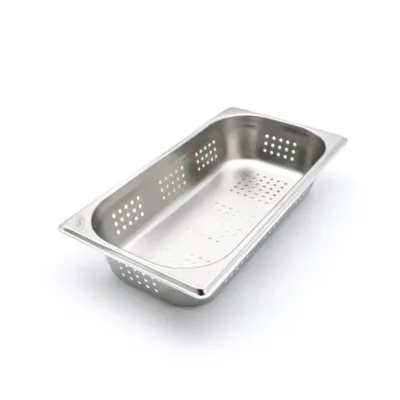 Contenedor Gastronorm - 1/3 GN - 6,5cm de Profundidad - Acero Inoxidable - Perforado