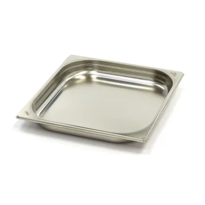 Contenedor Gastronorm - 2/3 GN - 4cm de Profundidad - Acero Inoxidable