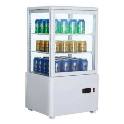 Vitrina Expositor Refrigerado - 4 Caras - 58 Litros