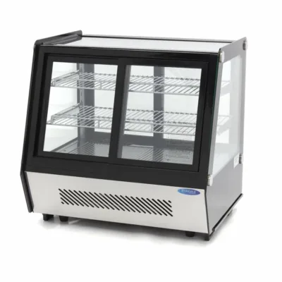 Frigorífico Expositor Puertas Correderas Delanteras y Traseras - 125 Litros