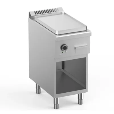 Frytop Eléctrico Acero Rectificado 40 cm con Mueble