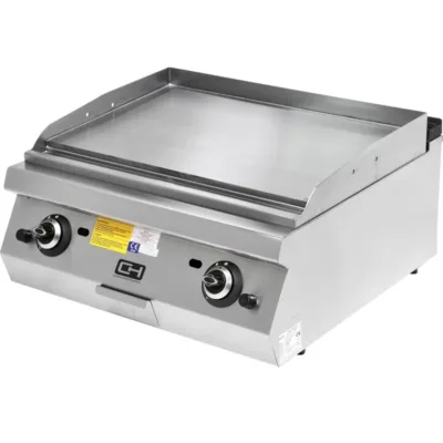 Frytops a Gas Acero Rectificado Sobremesa 80 cm