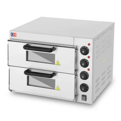 Horno Eléctrico de Pizza Compacto para 2 Pizzas 40 cm