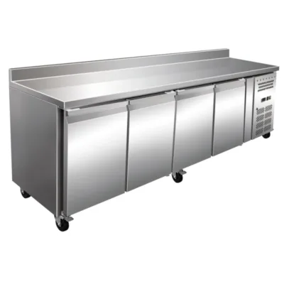 Mesa Congelados Snack Acero Inoxidable - 4 Puertas - 511 Litros