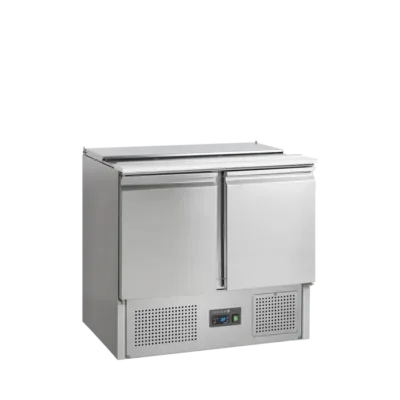 Mesa Fria Saladette Gastronorm con 2 Puertas - 260 Litros