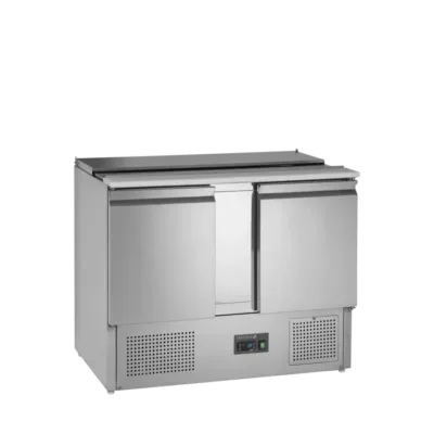 Mesa Fría Saladette GN1/1 con 2 Puertas - 270 Litros