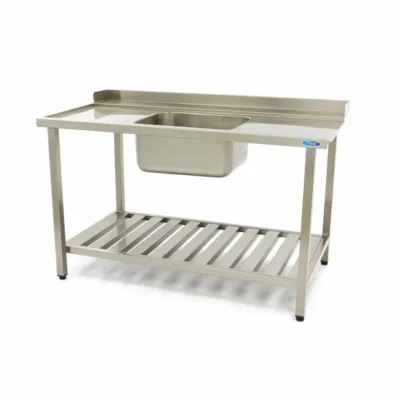 Mesa para Lavavajillas con Fregadero y Salpicadero