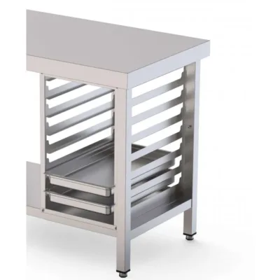 Módulo Acero Inoxidable para 8 Bandejas 600x400 mm