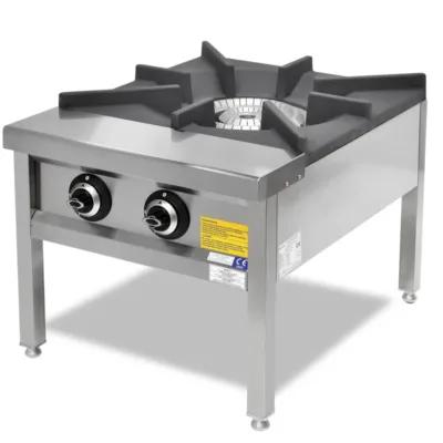 Paellero Industrial a Gas - 2 Quemadores