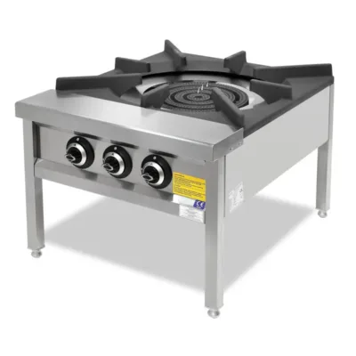 Paellero Industrial a Gas - 3 Quemadores