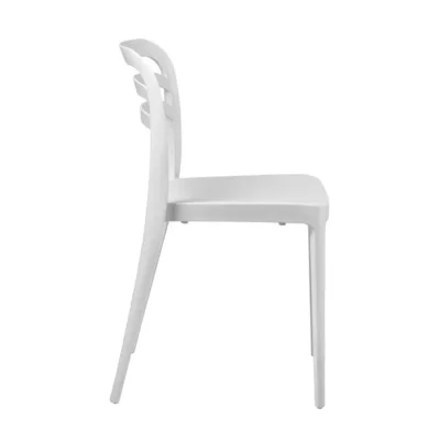 Silla Terraza Polipropileno color Blanco