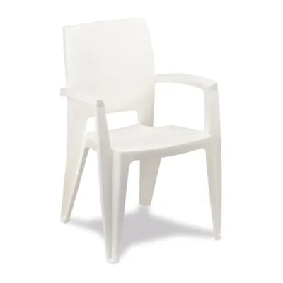 Silla Terraza Polipropileno color Blanco