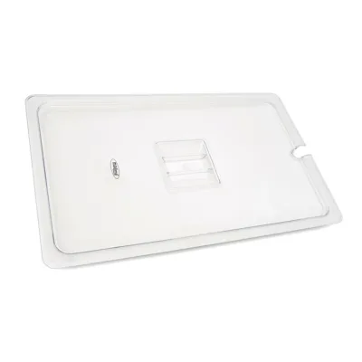 Tapa Gastronorm - 1/1 GN - Policarbonato - Con Escotadura