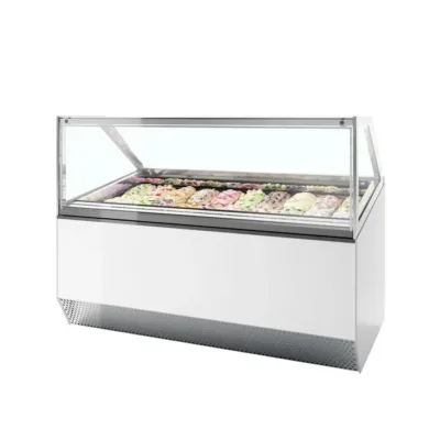 Vitrina para Helados Ventilada - 20 Bandejas - 1080 Litros