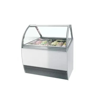 Vitrina para Helados Ventilada - 12 Bandejas - 630 Litros