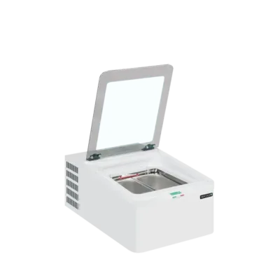 Vitrina para Helados con Display - 2 Bandejas - 28 Litros