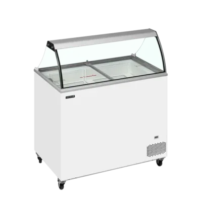 Vitrina para Helados con Mostrador - 296 Litros