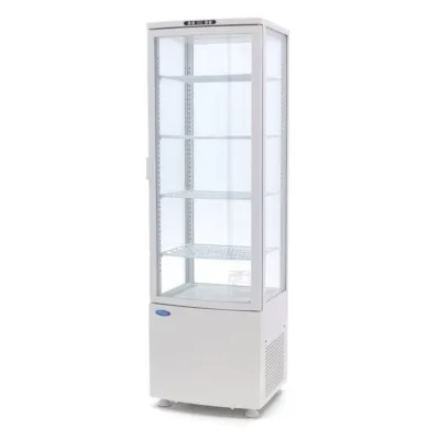 Vitrina Refrigerada Expositora 4 Caras - 235 Litros