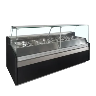 Vitrina Refrigerada Ventilada con Dimensiones Gastronorm 2465 mm