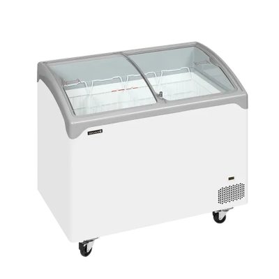 Congelador Horizontal con Tapas Correderas de Cristal Curvo - 218 Litros