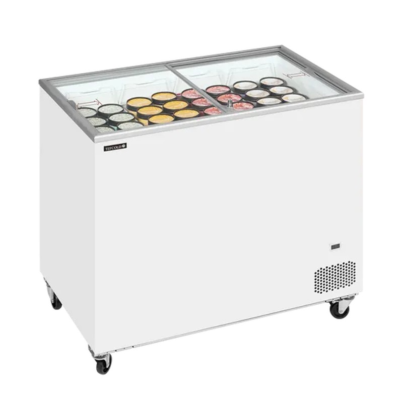 Congelador Horizontal con Tapas Correderas de Cristal Plano – 255 Litros