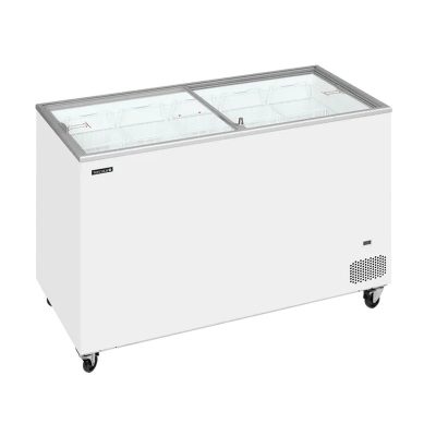 Congelador Horizontal con Tapas Correderas de Cristal Plano - 350 Litros