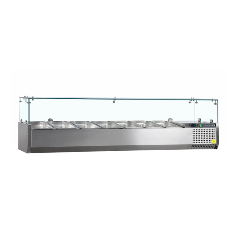 Vitrina Refrigerada para Ingredientes – 7 X GN1-3