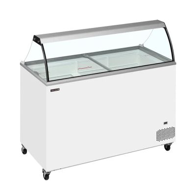 Vitrina para Helados con Mostrador - 350 Litros