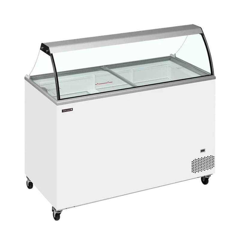Vitrina para Helados con Mostrador - 350 Litros