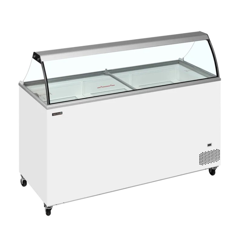 Vitrina para Helados con Mostrador - 430 Litros