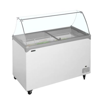 Vitrina para Helados de Cubeta Estática - 298 Litros