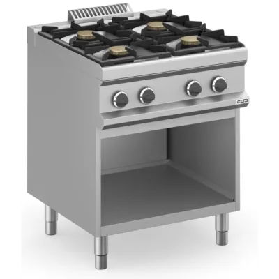 Cocina a gas 4 fuegos 4x5,5 Kw con Mueble MFB77AXS MAGISTRA PLUS 700