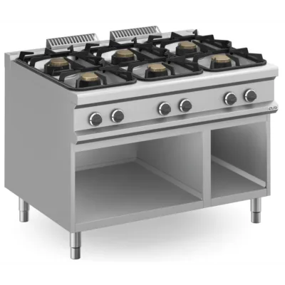 Cocina a Gas 6 Fuegos con Mueble