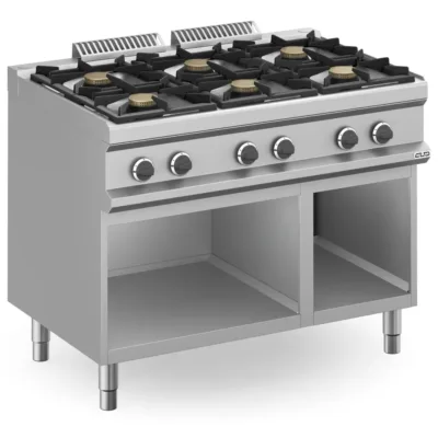 Cocina a Gas 6 Fuegos con Mueble