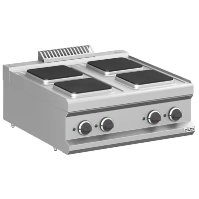 Cocina Eléctrica 4 zonas Cuadradas Sobremesa MPQ77T MAGISTRA PLUS 700