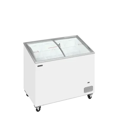 Congelador Horizontal con Tapas Correderas de Cristal Curvo - 230 Litros