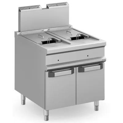 Freidora a Gas 2 cubas 18+18  Litros 36 kW MFRG98A MAGISTRA PLUS 900