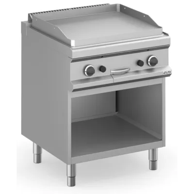 Frytop a gas 70 cm Placa Lisa Acero Rectificado con Mueble MFTG77AL MAGISTRA PLUS 700