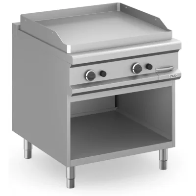 Frytop a gas 80 cm Placa Lisa Acero Rectificado con Mueble MFTG98AL MAGISTRA PLUS 900