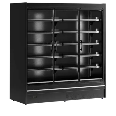 Refrigerador Multideck de bajo consumo con puertas