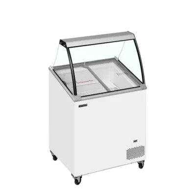 Vitrina para Helados con Mostrador - 144 Litros